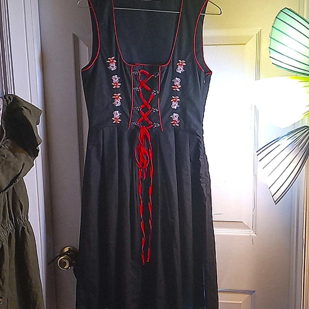 Jasambac size S sleeveless above anckel summer dress.